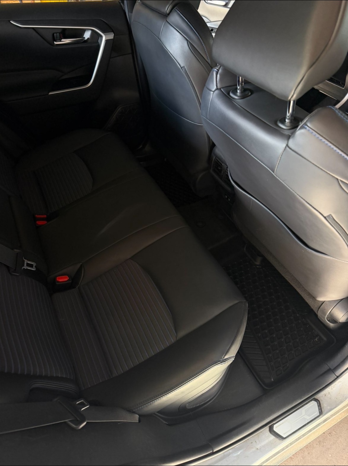 After — Toyota RAV4 — Rear interior deep clean