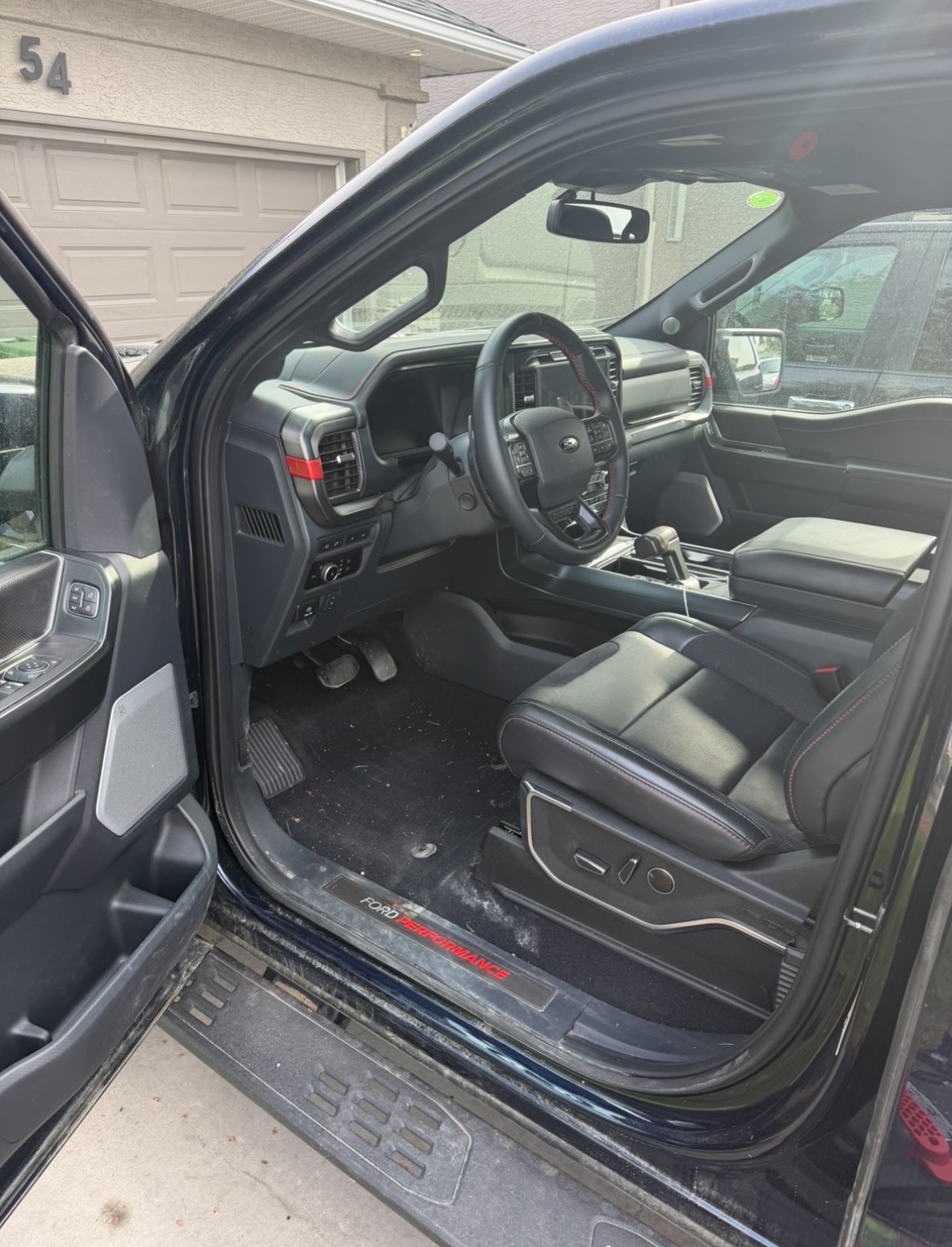 Before — Ford Raptor — Full interior detail